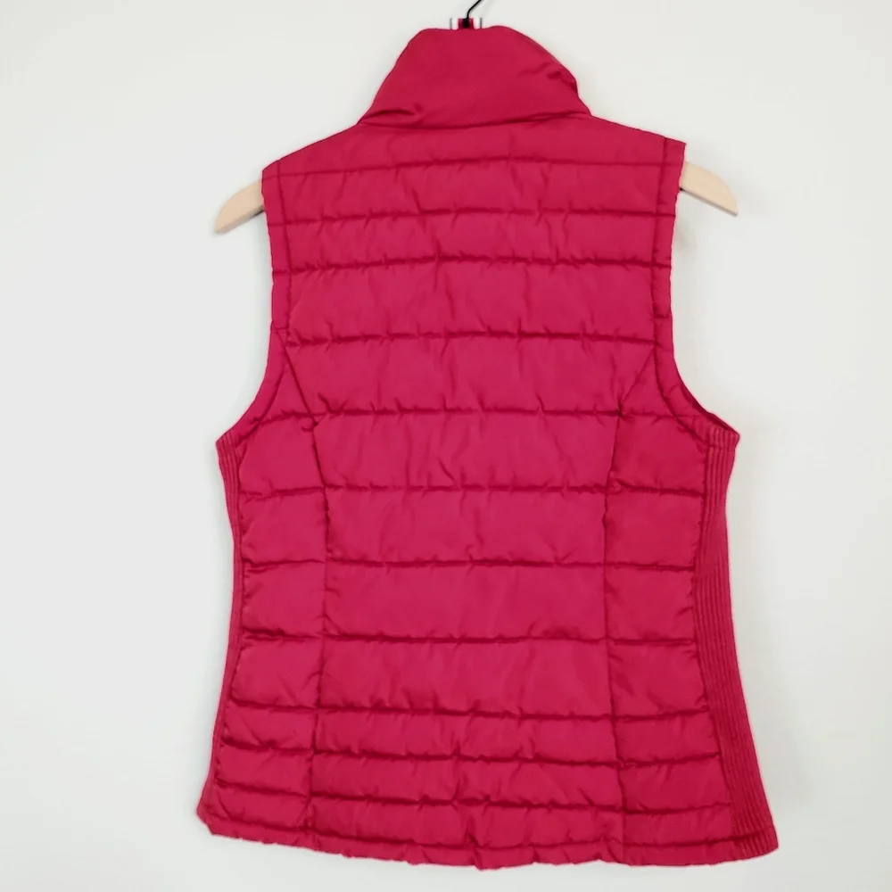 Tommy Hilfiger Red Puffer Vest Jacket - Size Small - Picture 4 of 17